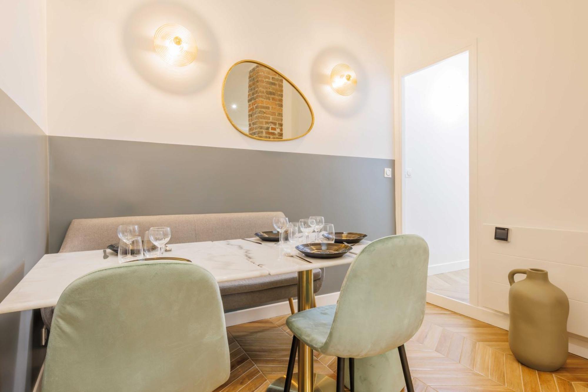 Charmant Appartement 2Br-6P - Gare De L'Est Paris Exterior photo